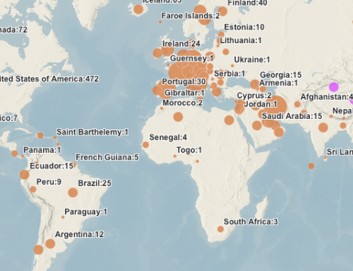 OMS – Mapa Mundial del Novel Coronavirus COVID-19