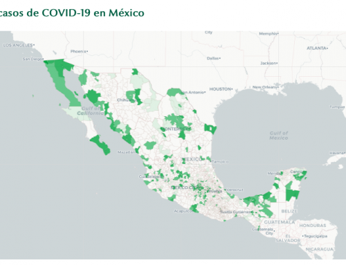 CONACYT – Mapa de casos de COVID-19 en México